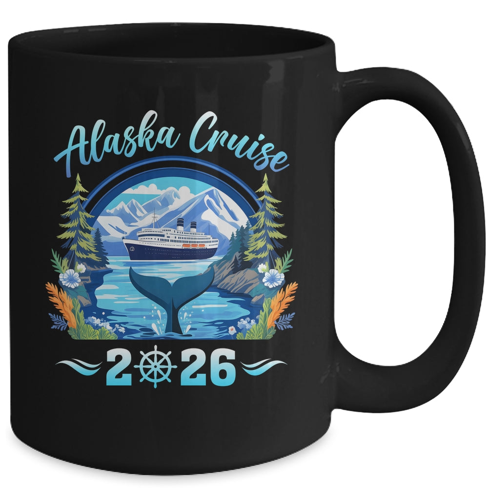 Alaska Whale Family Friends Group Alaskan Alaska Cruise 2026 Mug | siriusteestore