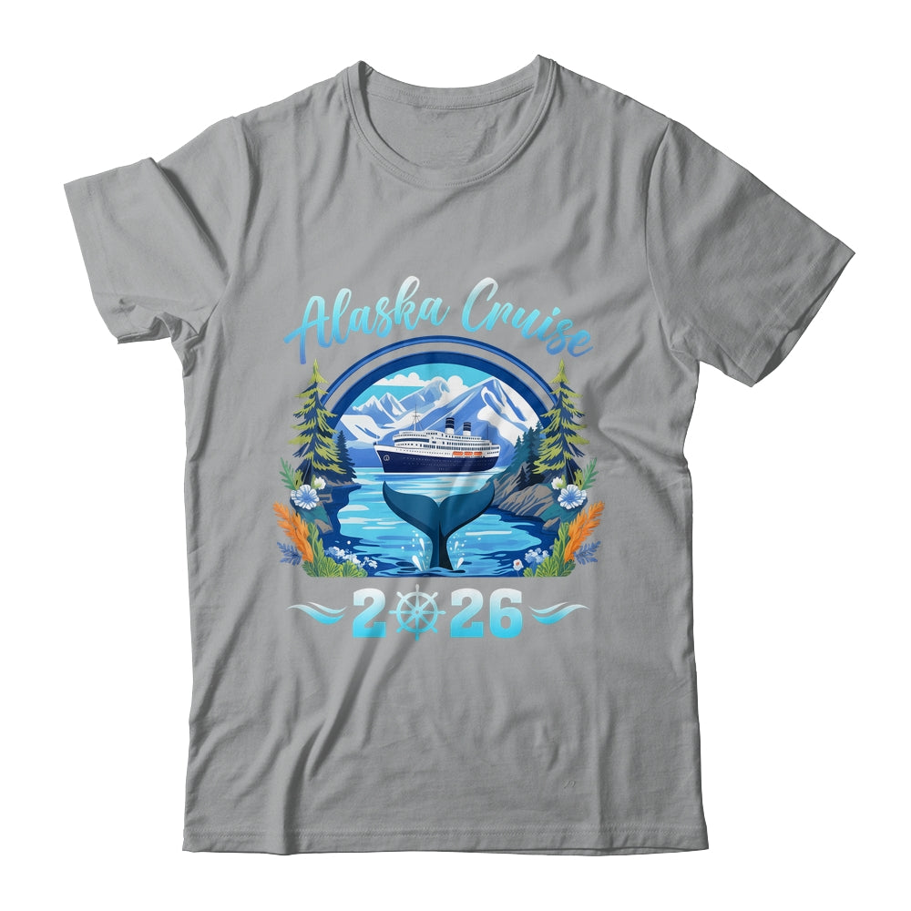 Alaska Whale Family Friends Group Alaskan Alaska Cruise 2026 Shirt & Hoodie | siriusteestore