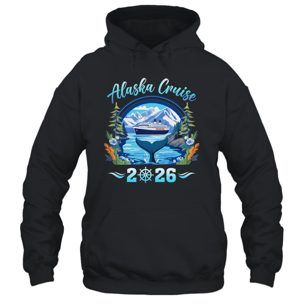 Alaska Whale Family Friends Group Alaskan Alaska Cruise 2026 Shirt & Hoodie | siriusteestore