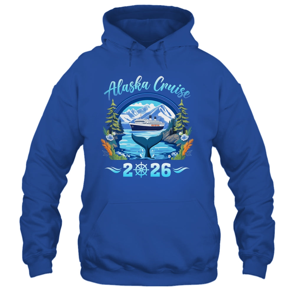 Alaska Whale Family Friends Group Alaskan Alaska Cruise 2026 Shirt & Hoodie | siriusteestore