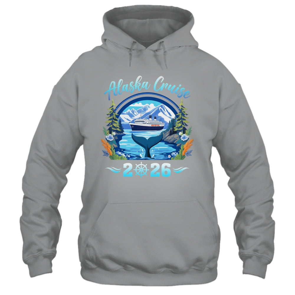 Alaska Whale Family Friends Group Alaskan Alaska Cruise 2026 Shirt & Hoodie | siriusteestore