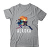 Alaskan Bear Animal Alaska Map Souvenirs Vacation Vintage Shirt & Hoodie | siriusteestore