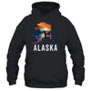 Alaskan Bear Animal Alaska Map Souvenirs Vacation Vintage Shirt & Hoodie | siriusteestore