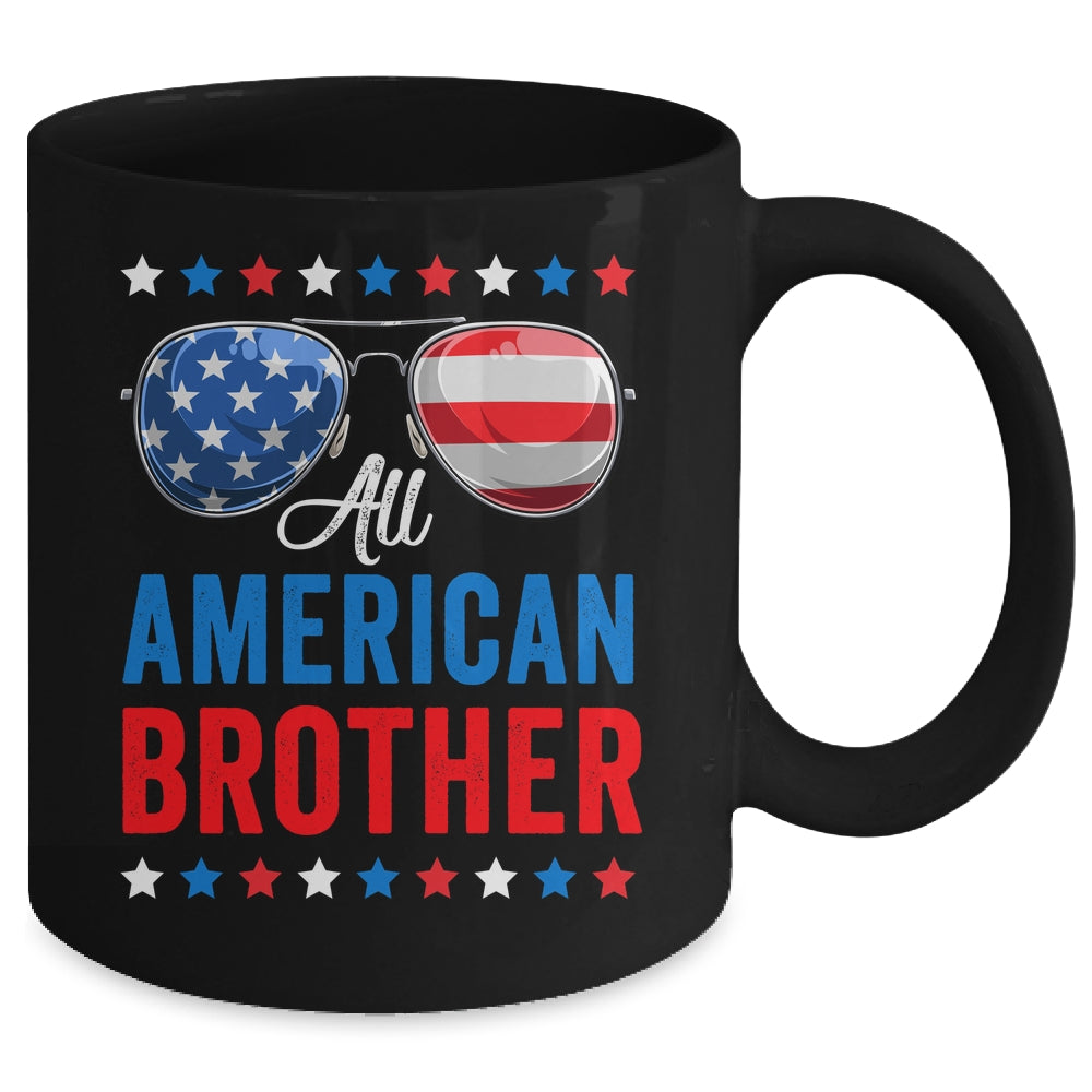 All American Brother 4th Of July Memorial Day Matching Mug | siriusteestore