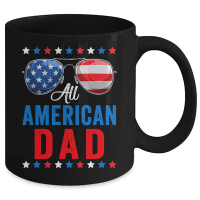 All American Dad 4th Of July Memorial Day Matching Mug | siriusteestore