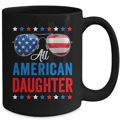 All American Daughter 4th Of July Memorial Day Matching Mug | siriusteestore