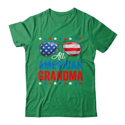 All American Grandma 4th Of July Memorial Day Matching Shirt & Hoodie | siriusteestore