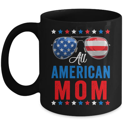 All American Mom 4th Of July Memorial Day Matching Mug | siriusteestore