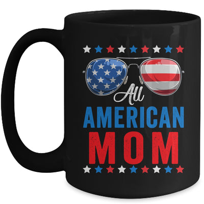 All American Mom 4th Of July Memorial Day Matching Mug | siriusteestore