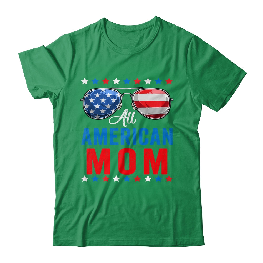 All American Mom 4th Of July Memorial Day Matching Shirt & Hoodie | siriusteestore