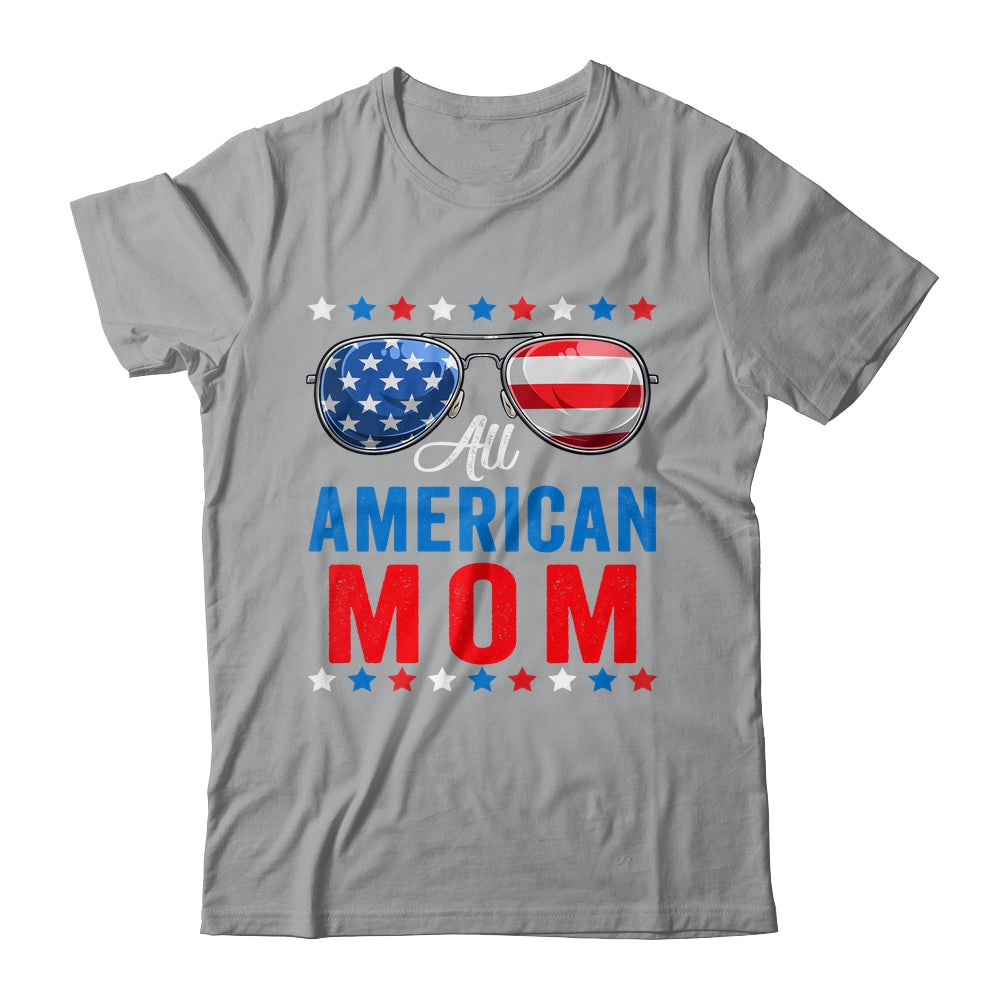 All American Mom 4th Of July Memorial Day Matching Shirt & Hoodie | siriusteestore