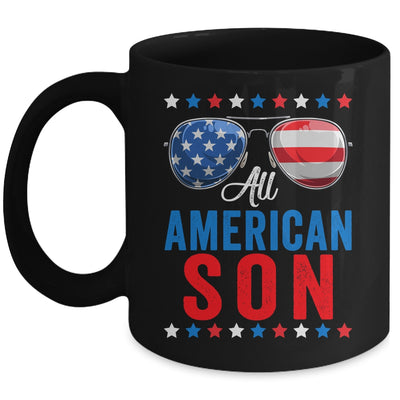 All American Son 4th Of July Memorial Day Matching Mug | siriusteestore
