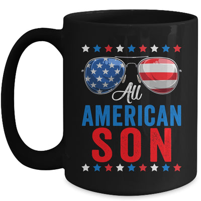All American Son 4th Of July Memorial Day Matching Mug | siriusteestore