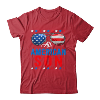 All American Son 4th Of July Memorial Day Matching Shirt & Hoodie | siriusteestore