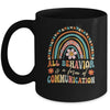All Behavior Is A Form Of Communication Aba Therapist Autism Mug | siriusteestore