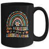 All Behavior Is A Form Of Communication Aba Therapist Autism Mug | siriusteestore