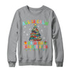 All Is Calm Said No Teacher Ever Funny Book Christmas Tree Shirt & Sweatshirt | siriusteestore