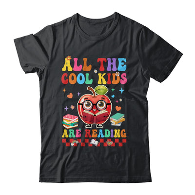 All The Cool Kids Are Reading Book Reading For Teacher Shirt & Tank Top | siriusteestore