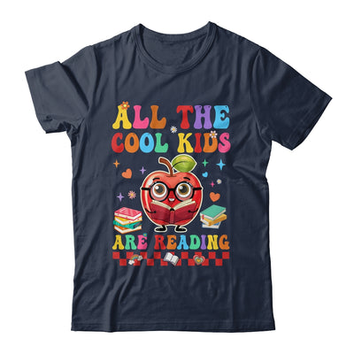 All The Cool Kids Are Reading Book Reading For Teacher Shirt & Tank Top | siriusteestore