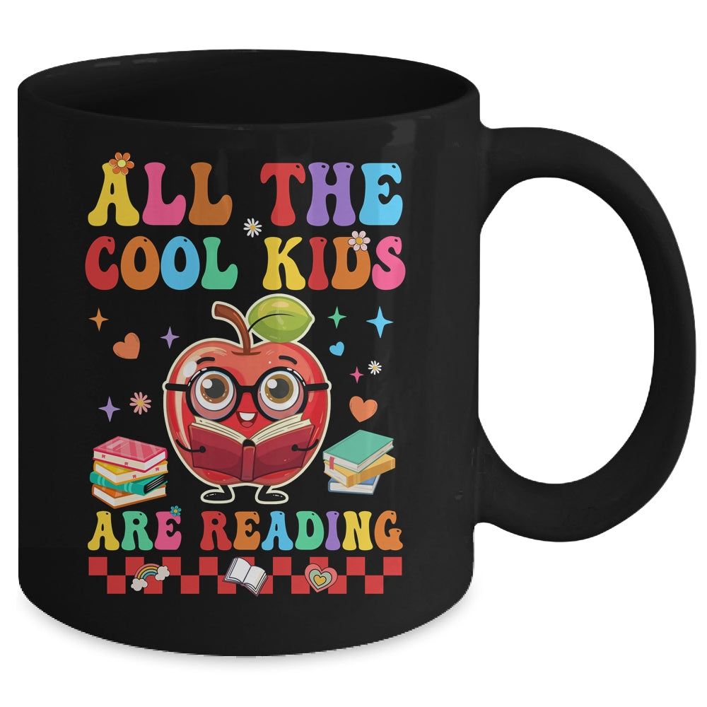 All The Cool Kids Are Reading Book Reading For Teacher Mug | siriusteestore