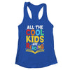 All The Cool Kids Are Reading Book Reading School Teacher Shirt & Tank Top | siriusteestore