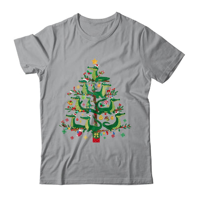 Alligator Lover Xmas Matching Santa Alligator Christmas Tree Shirt & Sweatshirt | siriusteestore