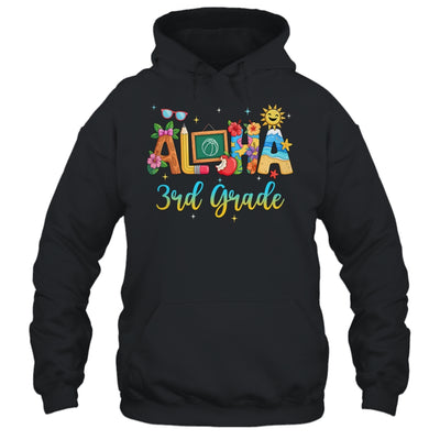 Aloha 3rd Grade Teacher Life Summer Vacation School Beach Shirt & Tank Top | siriusteestore