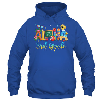 Aloha 3rd Grade Teacher Life Summer Vacation School Beach Shirt & Tank Top | siriusteestore