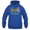 Aloha 5th Grade Teacher Life Summer Vacation School Beach Shirt & Tank Top | siriusteestore
