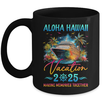Aloha Hawaii Family Vacation 2025 Matching Group Summer Mug | siriusteestore