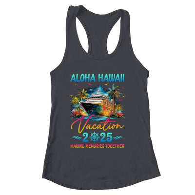 Aloha Hawaii Family Vacation 2025 Matching Group Summer Shirt & Tank Top | siriusteestore