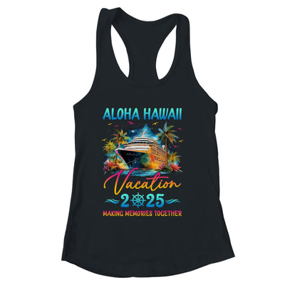 Aloha Hawaii Family Vacation 2025 Matching Group Summer Shirt & Tank Top | siriusteestore