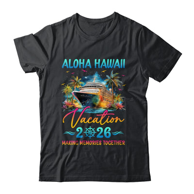 Aloha Hawaii Family Vacation 2026 Matching Group Summer Shirt & Tank Top | siriusteestore