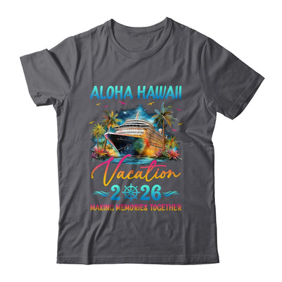 Aloha Hawaii Family Vacation 2026 Matching Group Summer Shirt & Tank Top | siriusteestore