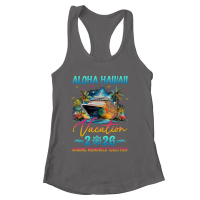 Aloha Hawaii Family Vacation 2026 Matching Group Summer Shirt & Tank Top | siriusteestore