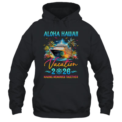 Aloha Hawaii Family Vacation 2026 Matching Group Summer Shirt & Tank Top | siriusteestore