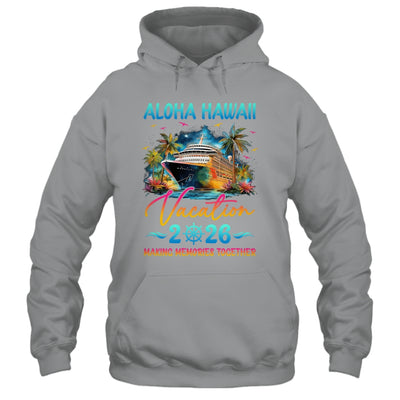 Aloha Hawaii Family Vacation 2026 Matching Group Summer Shirt & Tank Top | siriusteestore