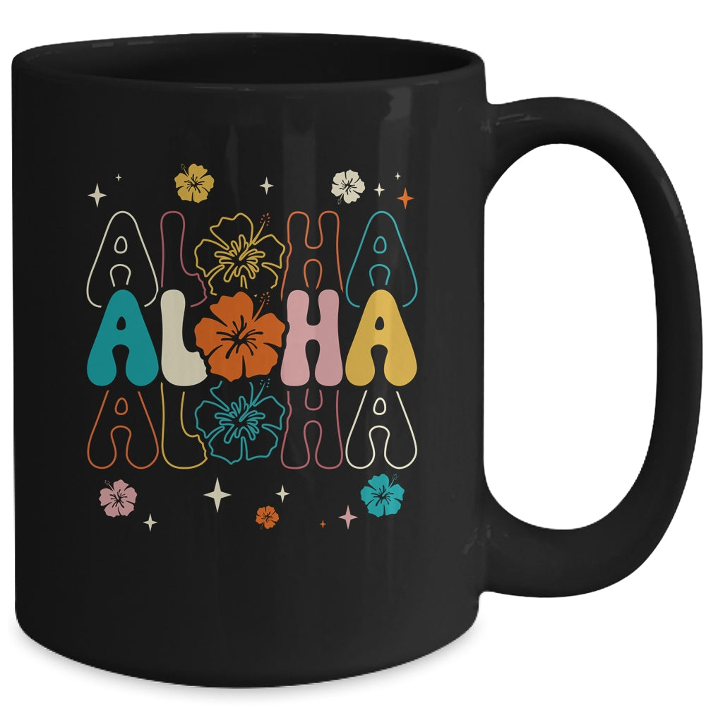 Aloha Hawaii Family Vacation Trip Girls Summer Women Mug | siriusteestore