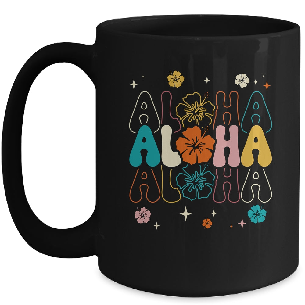 Aloha Hawaii Family Vacation Trip Girls Summer Women Mug | siriusteestore