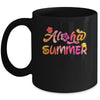 Aloha Hawaii Hawaiian Island Palm Beach Surf Aloha Summer Mug | siriusteestore