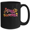 Aloha Hawaii Hawaiian Island Palm Beach Surf Aloha Summer Mug | siriusteestore
