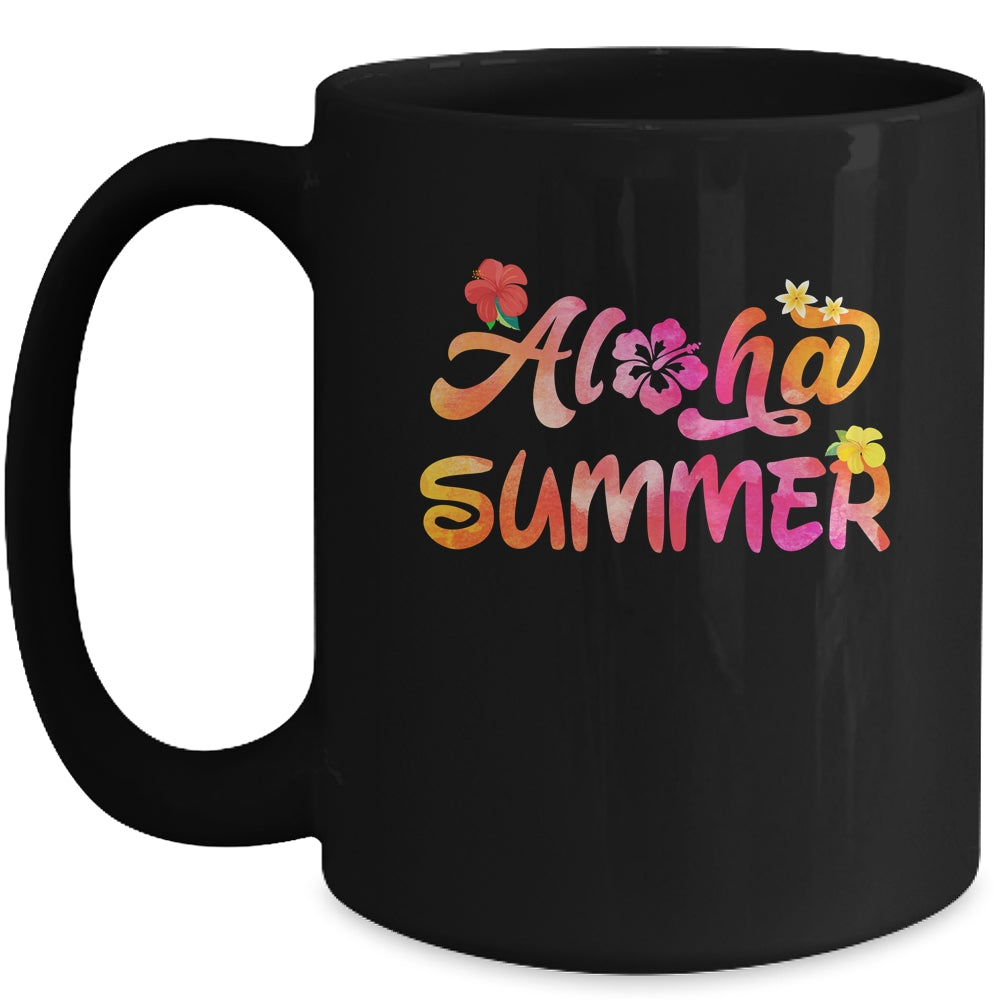 Aloha Hawaii Hawaiian Island Palm Beach Surf Aloha Summer Mug | siriusteestore