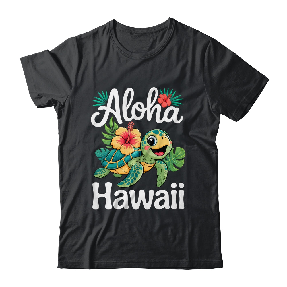 Aloha Hawaii Turtle Hawaiian Island Kids Men Women Boy Girls Shirt & Tank Top | siriusteestore