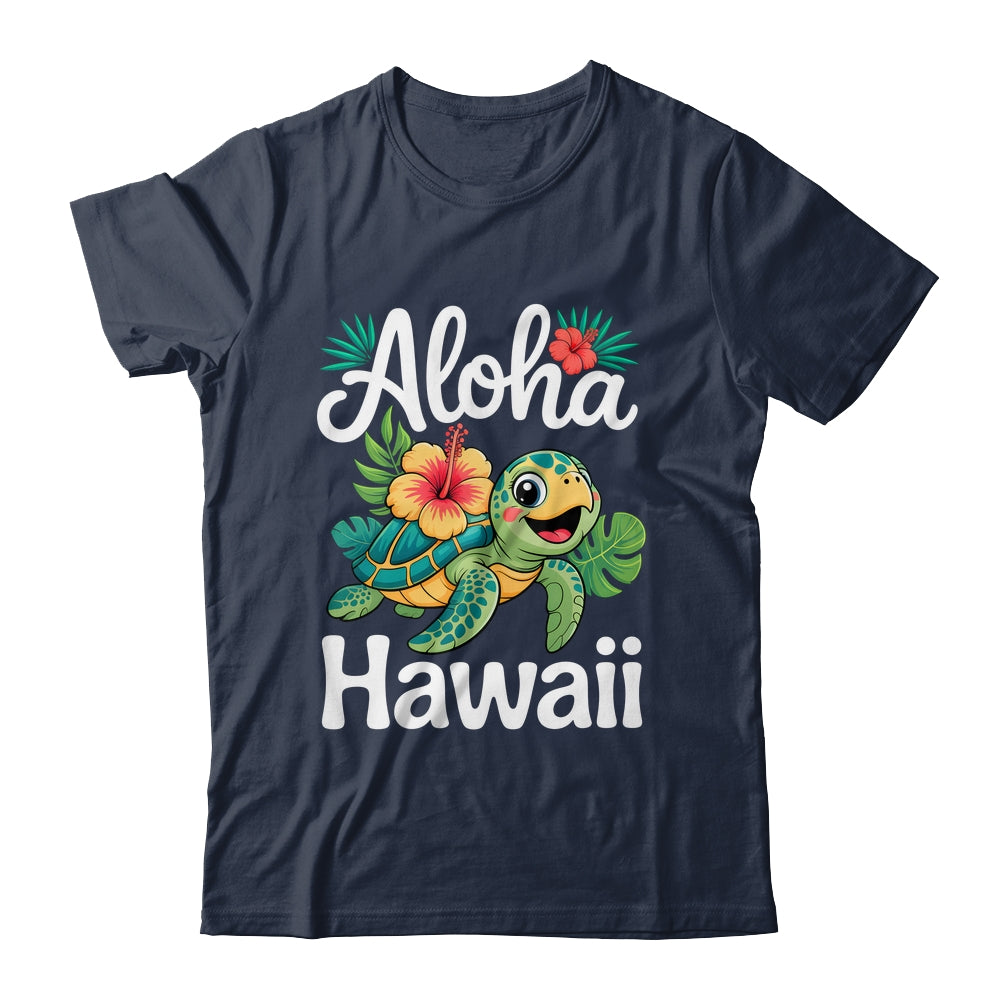 Aloha Hawaii Turtle Hawaiian Island Kids Men Women Boy Girls Shirt & Tank Top | siriusteestore