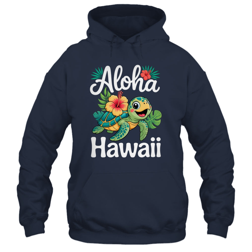 Aloha Hawaii Turtle Hawaiian Island Kids Men Women Boy Girls Shirt & Tank Top | siriusteestore