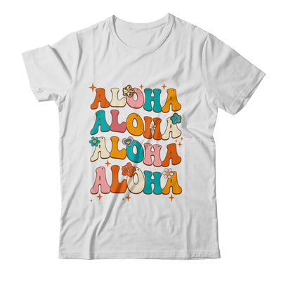 Aloha Hawaiian Vintage Hawaii Vacation Women Girls Groovy Shirt & Tank Top | siriusteestore