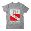 Always Be Nice To A Diver Funny Scuba Diving For Men Women Shirt & Tank Top | siriusteestore