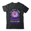 Alzheimer Awareness Tee For Men And Women Purple Sunflower Shirt & Hoodie | siriusteestore
