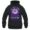 Alzheimer Awareness Tee For Men And Women Purple Sunflower Shirt & Hoodie | siriusteestore