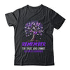 Alzheimer Awareness Tree For Men Women Purple Butterfly Shirt & Hoodie | siriusteestore